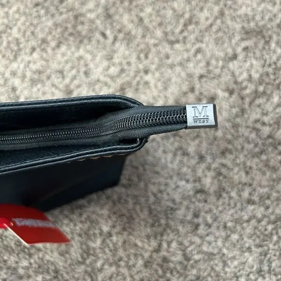 Montana West Black and Brown Shoulder Bag - Picture 12 of 14